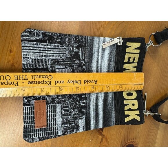 Robin Ruth New York bag Empire State Building city scene CrossBody purse - Picture 10 of 10